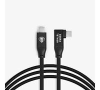 CobraTether USB-C to USB-C Cable 90°, 5 m, Black