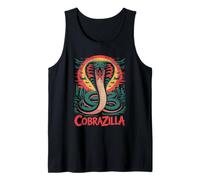 Cobrazilla Roars Back Action Monster Movie Fan Tank Top
