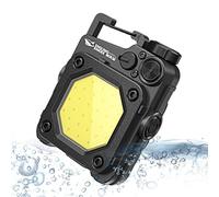 Cobs Luminous Keychain | Powerful 800LM High Brightness Cobs Flashlights, Cobs Pocket Cobs Keychain Light with 4 Lighting Modes for Walking, Camping, Climbing,