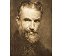 Coburn Portrait Playwright, Bernard Shaw Old Photo Poster Wall Art Decor Picture