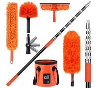 Cobweb broom 6 m carbon fibre telescopic | extendable feather duster indoor/outdoor
