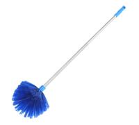 Cobweb Duster with 0.9m Extendable Stainless Steel Pole, Lightweight Spiderweb Cleaner Brush for Indoor and Outdoor Use, High Reach Dusting Wand for Ceiling Fans and Random Color
