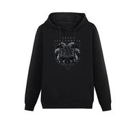 CoByda Asking Alexandria Men's Black Hooded Unisex Sweatshirt XL