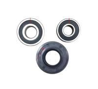 CobydA Compatible for Daewoo Mini。 wall mount drum washing machine Water seal(25 * 50.55 * 10 * 12)+bearings 2 PCs(6202 6203) Oil seal Sealing ring parts