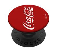 Coca-Cola 2007 Logo Red And White PopSockets Swappable PopGrip