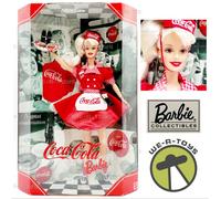Coca-Cola Barbie Carhop Waitress Doll Collector Edition 1998 Mattel 22831