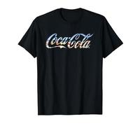 Coca Cola Beach Logo T-Shirt, Men, Black, 6X-Large