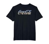Coca Cola Beach Logo T-Shirt, Men's Big and Tall, Black, 5X Tall