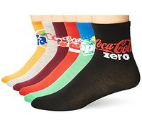 Coca-Cola Brands - Casual Sock - Coca-cola 6 Pack Crew Socks Vending Machine Box unisex-adult