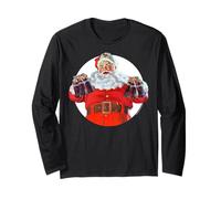 Coca-Cola Christmas Santa Claus Long Sleeve T-Shirt