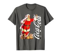 Coca Cola Christmas Santa Enjoying Coke T-Shirt
