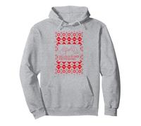 Coca-Cola Christmas Vintage Santa Claus Ugly Sweater Style Pullover Hoodie