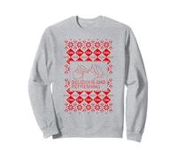 Coca-Cola Christmas Vintage Santa Claus Ugly Sweater Style Sweatshirt
