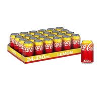 Coca Cola Classic Can Lemon 330 ml (Pack of 24)