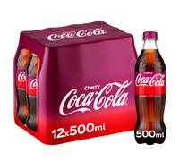Coca Cola Classic PET Cherry 500 ml (Pack of 12)