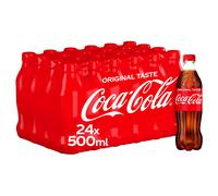 Coca Cola Classic PET Cola 500 ml (Pack of 24)