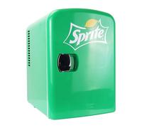 Coca Cola Coke Mini Fridges For Bedrooms 4L Small Fridge 6 Can Table Top Quiet Mini Fridges 12V Portable Cooler Warmer For Skincare Food Drinks Baby Bottles Kids Teens Home Car Travel Green