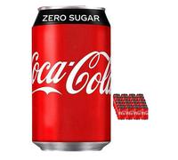 Coca-Cola Coke Zero Can Multipack, 24 x 330 ml