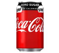 Coca-Cola 'Coke' Zero Sugar 24 x 330ml Cans