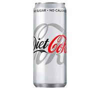 Coca Cola Diet Coke 'Sleek' Cans Multi-Pack (330ml x 24)