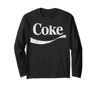 Coca-Cola Distressed Original Logo Long Sleeve T-Shirt