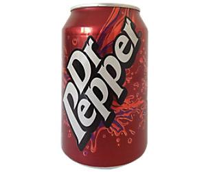 Coca-Cola Dr Pepper Soft Drink Can 330ml Pack of 24