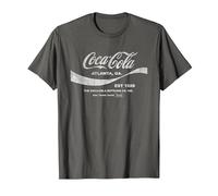 Coca Cola Drink 1886 T-Shirt, Men, Asphalt Grey, 3X-Large