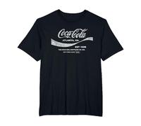 Coca Cola Drink 1886 T-Shirt, Men's Big and Tall, Black, 6X Tall