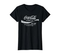 Coca Cola Drink 1886 T-Shirt, Women, Black, X-Small