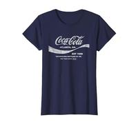 Coca Cola Drink 1886 T-Shirt, Women, Navy Blue, X-Small