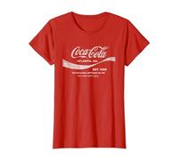 Coca Cola Drink 1886 T-Shirt, Women, Red, X-Small