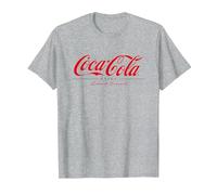 Coca Cola Enjoy and Refresh Yourself T-Shirt, Men, Heather Grey, X-Large