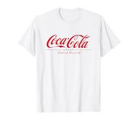 Coca Cola Enjoy and Refresh Yourself T-Shirt, Men, White, Small