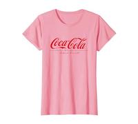 Coca Cola Enjoy and Refresh Yourself T-Shirt, Women, Pink, XX-Large