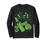 Coca-Cola Enjoy Sprite It's A Natural! Tart & Tingling Retro Long Sleeve T-Shirt