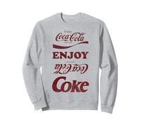 Coca-Cola Enjoy Upside Down Text Stack Sweatshirt