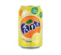 Coca-Cola Fanta Lemon Cans | 330ml x 24