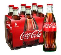 Coca-Cola Glass Bottle, 6 x 330 ml