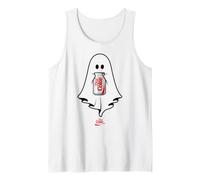Coca-Cola Halloween Diet Coke Ghost Holding Can of Diet Coke Tank Top