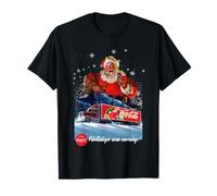 Coca Cola Holidays Are Coming! Christmas Santa Truck T-Shirt