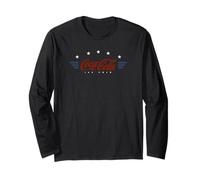 Coca-Cola Ice Cold Americana Vintage Badge Long Sleeve T-Shirt