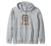Coca-Cola I'd Like To Buy The World A Coke Floral 70's Zip Hoodie