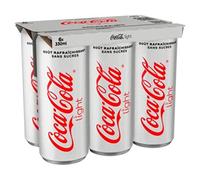 Coca-Cola Light Pack of 6 x 33 cl cans