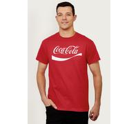 Coca-Cola Men's 1941 Wave Logo T-Shirt in Red | Size: Large Coca-Cola Red L