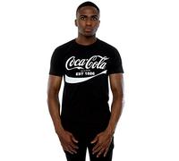 Coca Cola Men's 86 Logo T-Shirt XXX-Large Black