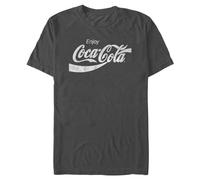 Coca-Cola Men's Coke Classic, Charcoal, XL