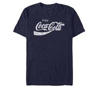 Coca-Cola Men's Coke Classic, Navy, XXL