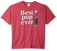 Coca-Cola Men's Coke0050-10001006 T-Shirt, Red Heather, XX-Large