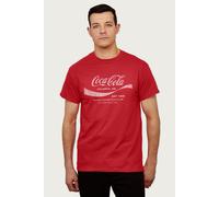 Coca-Cola Men's Drink 1886 T-Shirt in Red | Size: Medium Coca-Cola Red M