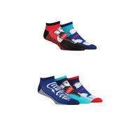 Coca-Cola Men's Mens 5 Pair Coca Cola Polar Bear Shoe Liner Socks | Size: 6-11 Coca-Cola Multicolor 6-11